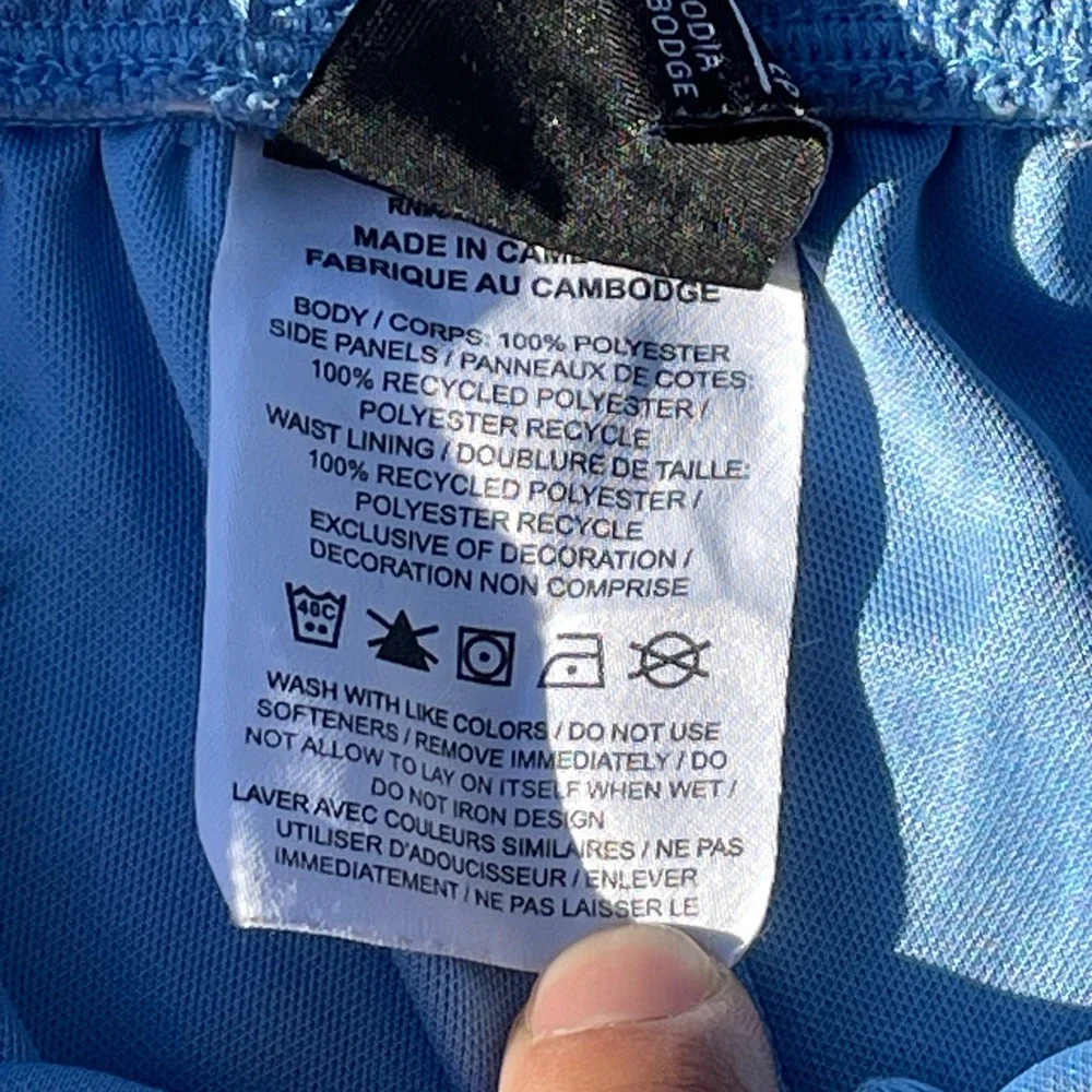 Nike Shorts Women XS Light Blue Surfing Running AJ1243-448 Dri-FIT Athletic